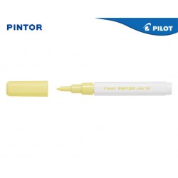 PILOT ΜΑΡΚΑΔΟΡΟΣ PAINT PINTOR EXTRA FINE ΠΑΣΤΕΛ ΚΙΤΡΙΝΟ