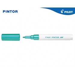 PILOT ΜΑΡΚΑΔΟΡΟΣ PAINT PINTOR FINE ΜΕΤΑΛΛΙΚΟ ΠΡΑΣΙΝΟ