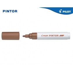 PILOT ΜΑΡΚΑΔΟΡΟΣ PAINT PINTOR MEDIUM ΚΑΦΕ