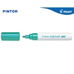 PILOT ΜΑΡΚΑΔΟΡΟΣ PAINT PINTOR MEDIUM ΜΕΤΑΛΛΙΚΟ ΠΡΑΣΙΝΟ