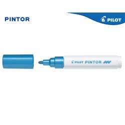PILOT ΜΑΡΚΑΔΟΡΟΣ PAINT PINTOR MEDIUM ΜΕΤΑΛΛΙΚΟ ΜΠΛΕ