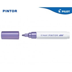 PILOT ΜΑΡΚΑΔΟΡΟΣ PAINT PINTOR MEDIUM ΜΕΤΑΛΛΙΚΟ ΜΩΒ