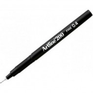 ΜΑΡΚΑΔΟΡΟΙ ARTLINE ΓΡΑΦΗΣ ΕΚ-200Ν 0,4ΜΜ ΜΑΥΡΟΙ