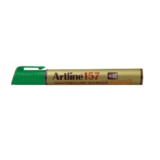 ΜΑΡΚΑΔΟΡΟΣ ARTLINE ΑΣΠΡΟΥ ΠΙΝΑΚΑ EK-157 ΣΤΡΟΓΓΥΛΗ ΜΥΤΗ 2,0mm ΠΡΑΣΙΝΟΣ ΜΑΡΚΑΔΟΡΟΣ ARTLINE ΑΣΠΡΟΥ ΠΙΝΑΚΑ EK-157 ΣΤΡΟΓΓΥΛΗ ΜΥΤΗ 2,0mm ΠΡΑΣΙΝΟΣ