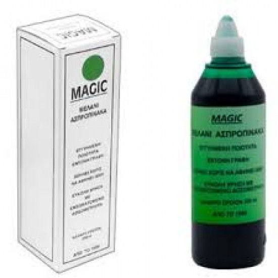 MAGIC ΜΕΛΑΝΙ ΜΑΡΚΑΔΟΡΟΥ ΠΙΝΑΚΟΣ 200ml ΠΡΑΣΙΝΟ ΠΛΑΣΤΙΚΟ ΜΠΟΥΚΑΛΙ MAGIC ΜΕΛΑΝΙ ΜΑΡΚΑΔΟΡΟΥ ΠΙΝΑΚΟΣ 200ml ΠΡΑΣΙΝΟ ΠΛΑΣΤΙΚΟ ΜΠΟΥΚΑΛΙ