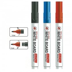 Officemate μαρκαδόρος λευκού πίνακα επαναγεμιζ. κόκκινος στρόγγ. μύτη Officemate μαρκαδόρος λευκού πίνακα επαναγεμιζ. κόκκινος στρόγγ. μύτη