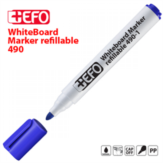 Μαρκαδόρος Πίνακα +Efo 490-1 Μπλε