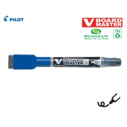 PILOT ΜΑΡΚΑΔΟΡΟΣ ΠΙΝΑΚΟΣ ΜΕ ΣΠΟΓΓΟ V-BOARD EXTRA FINE BEGREEN ΜΠΛΕ