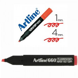 ΜΑΡΚΑΔΟΡΟΙ ARTLINE ΥΠΟΓΡΑΜΜΙΣΗΣ EK-660 ΚΟΚΚΙΝΟΙ