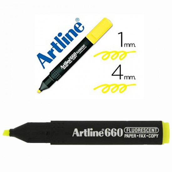 ΜΑΡΚΑΔΟΡΟΙ ARTLINE ΥΠΟΓΡΑΜΜΙΣΗΣ EK-660 ΚΙΤΡΙΝΟΙ ΜΑΡΚΑΔΟΡΟΙ ARTLINE ΥΠΟΓΡΑΜΜΙΣΗΣ EK-660 ΚΙΤΡΙΝΟΙ