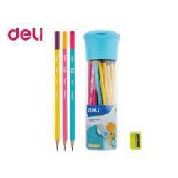 DELI ΜΟΛΥΒΟΘΗΚΗ ΤΡΙΓΩΝΟ HB & ΞΥΣΤΡΑ U-TOUCH DELI ΜΟΛΥΒΟΘΗΚΗ ΤΡΙΓΩΝΟ HB & ΞΥΣΤΡΑ U-TOUCH