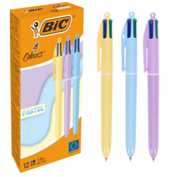 ΣΤΥΛΟ BIC 4 COLOURS PASTEL1,0