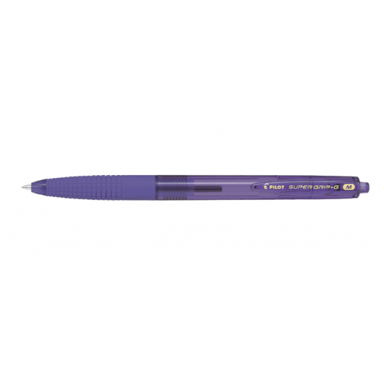 PILOT ΣΤΥΛΟ ΚΟΥΜΠΙ SUPER GRIP G MEDIUM ΜΩΒ PILOT ΣΤΥΛΟ ΚΟΥΜΠΙ SUPER GRIP G MEDIUM ΜΩΒ