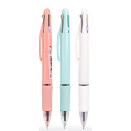 DELI ΣΤΥΛΟ BALLPOINT ΤΕΤΡΑΧΡΩΜΟ 1.0mm MACARON DELI ΣΤΥΛΟ BALLPOINT ΤΕΤΡΑΧΡΩΜΟ 1.0mm MACARON