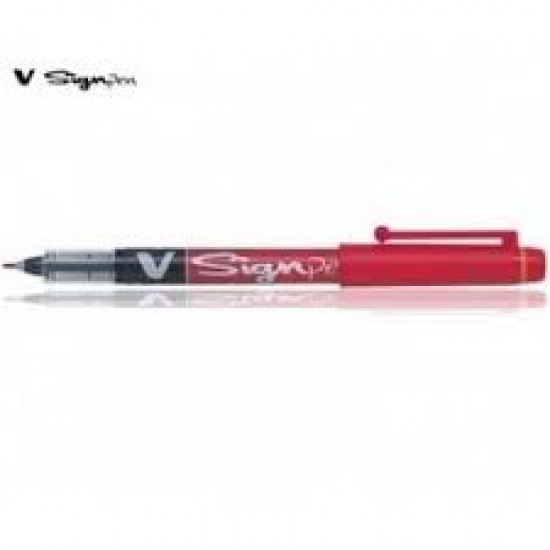 PILOT ΣΤΥΛΟ ΜΑΡΚΑΔΟΡΟΣ V-SIGNPEN 0.6mm ΚΟΚΚΙΝΟ PILOT ΣΤΥΛΟ ΜΑΡΚΑΔΟΡΟΣ V-SIGNPEN 0.6mm ΚΟΚΚΙΝΟ