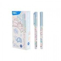 DELI ΣΤΥΛΟ GEL ΚΑΠΑΚΙ ΛΑΒΗ GRIP 0.5 MIYOU ΜΠΛΕ