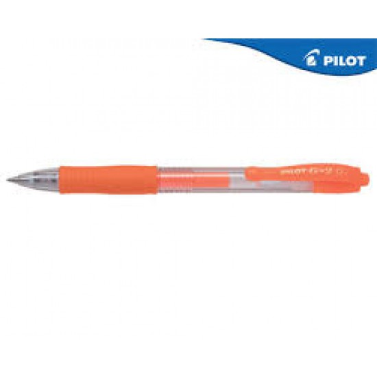 PILOT ΣΤΥΛΟ G-2 0.7mm ΝΕΟΝ ΠΟΡΤΟΚΑΛΙ PILOT ΣΤΥΛΟ G-2 0.7mm ΝΕΟΝ ΠΟΡΤΟΚΑΛΙ
