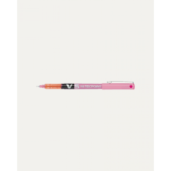 PILOT ΣΤΥΛΟ ΜΑΡΚΑΔΟΡΟΣ V-5 0.5mm ΡΟΖ 