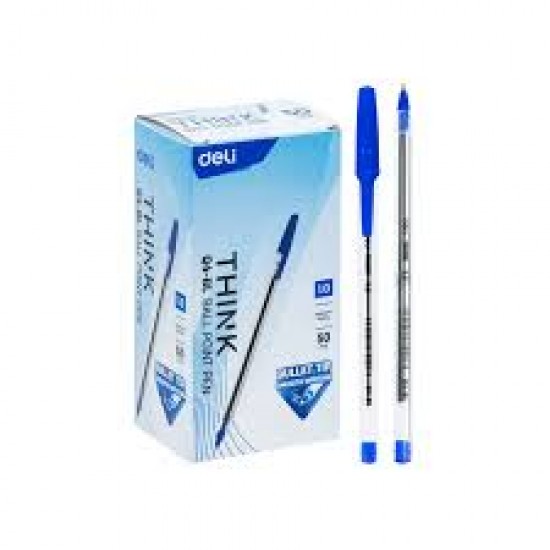 DELI ΣΤΥΛΟ 1.0mm THINK Q4-BL ΜΠΛΕ