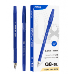 DELI ΣΤΥΛΟ SEMI GEL ΜΠΛΕ ΜΕΛΑΝΙ 0.5mm THINK ΜΠΛΕ DELI ΣΤΥΛΟ SEMI GEL ΜΠΛΕ ΜΕΛΑΝΙ 0.5mm THINK ΜΠΛΕ