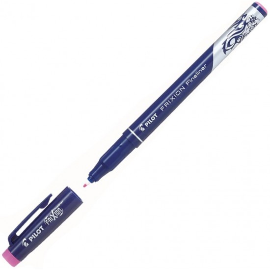 PILOT ΜΑΡΚΑΔΟΡΟΣ FRIXION FINELINER 1.3mm ΡΟΖ PILOT ΜΑΡΚΑΔΟΡΟΣ FRIXION FINELINER 1.3mm ΡΟΖ