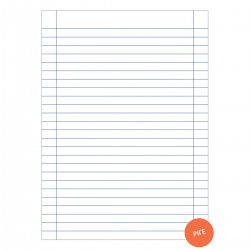 ΤΕΤΡΑΔΙΑ SALKO BLUE 17Χ25 80φ ΡΙΓΕ ΤΕΤΡΑΔΙΑ SALKO BLUE 17Χ25 80φ ΡΙΓΕ