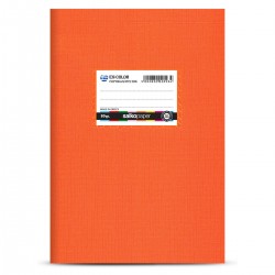Τετράδιο 30 φύλλα 17x25 Πορτοκαλί Ριγέ Salko (2063)