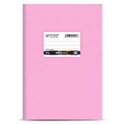 Τετράδιο 30 φύλλα 17x25 Ροζ Ριγέ Salko (2067)