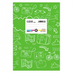 ΤΕΤΡΑΔΙΑ SALKO D-COLOR 17Χ25 50φ ΡΙΓΕ ΛΑΧΑΝΙ ΤΕΤΡΑΔΙΑ SALKO D-COLOR 17Χ25 50φ ΡΙΓΕ ΛΑΧΑΝΙ