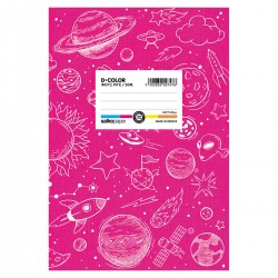 ΤΕΤΡΑΔΙΑ SALKO D-COLOR 17Χ25 50φ ΡΙΓΕ ΦΟΥΞ