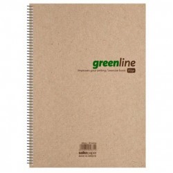 Τετράδιο Σπιράλ Greenline 17cmΧ25cm 1Θ 60σελ 5331 Τετράδιο Σπιράλ Greenline 17cmΧ25cm 1Θ 60σελ 5331