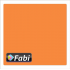 Αφρώδη φύλλα Fabi 30x40 2mm Πορτοκαλί 88001