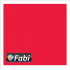 Αφρώδη φύλλα Fabi 30x40 2mm Κόκκινα 88033