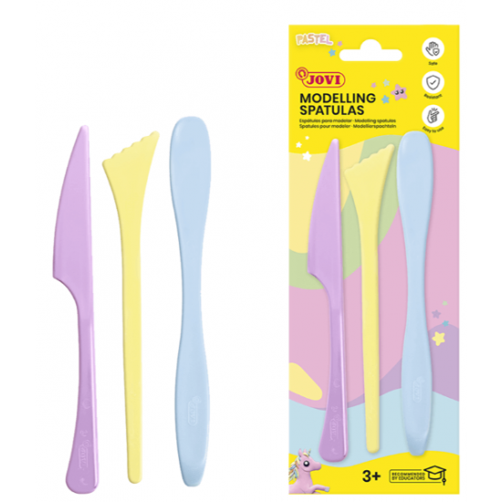 JOVI ΕΡΓΑΛΕΙΑ ΠΗΛΟΥ 3+ ΣΕΤ 3 ΤΕΜΑΧΙΑ PASTEL JOVI ΕΡΓΑΛΕΙΑ ΠΗΛΟΥ 3+ ΣΕΤ 3 ΤΕΜΑΧΙΑ PASTEL