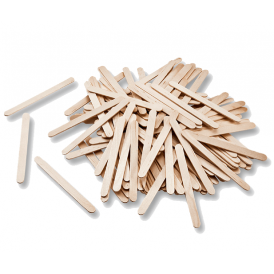 FOLIA ΞΥΛΑΚΙΑ ΠΑΓΩΤΟΥ 500 ΤΕΜΑΧΙΑ 114x10x2mm ΦΥΣΙΚΟ ΧΡΩΜΑ