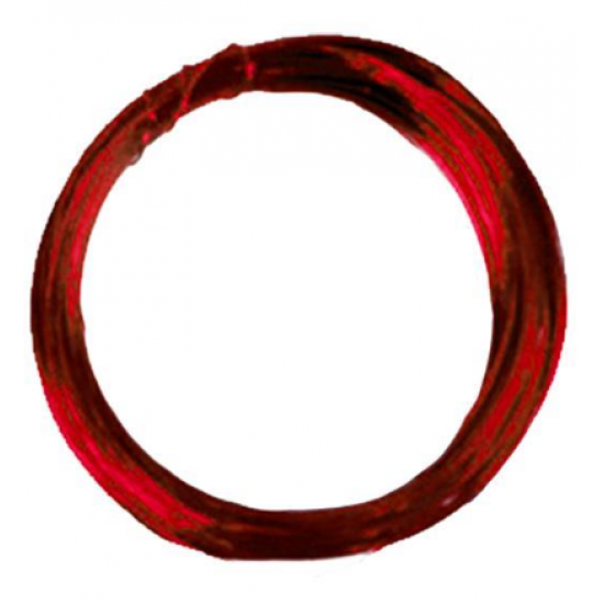 Σύρμα για κοσμήματα inox κόκκινο 0,32mm.x20m.