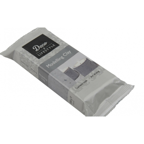 Creall Deco Όψη Τσιμέντου Πηλός Γκρι 500gr