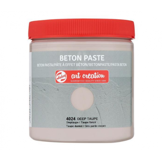 Talens art creation beton paste deep taupe 250ml.