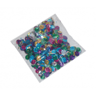 Πούλιες 6mm με τρύπα διάφορα χρώματα