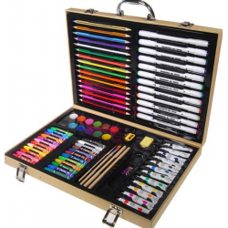 Σετ ζωγραφικής 138 τεμ. σε βαλιτσάκι 39,5x28,5εκ.