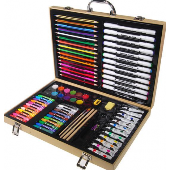 Σετ ζωγραφικής 138 τεμ. σε βαλιτσάκι 39,5x28,5εκ.