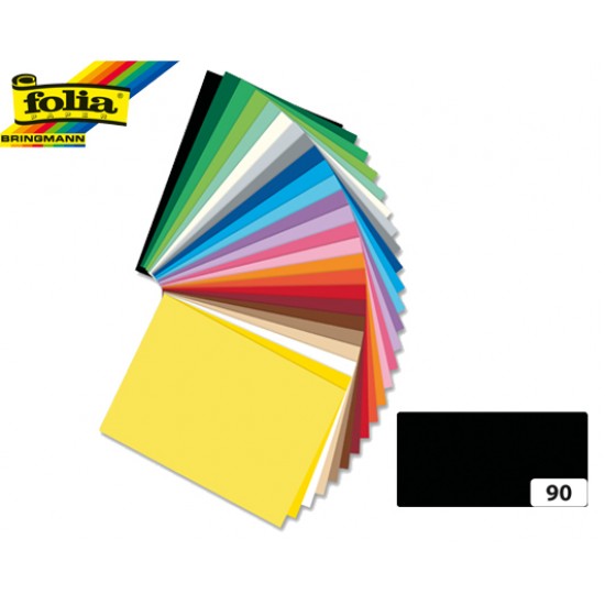 FOLIA ΧΑΡΤΟΝΙ Α4 220gr ΜΑΥΡΟ 100 ΦΥΛΛΑ