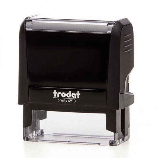 Trodat printy σφραγίδα μαύρη 4913 με μπλε μελάνι Trodat printy σφραγίδα μαύρη 4913 με μπλε μελάνι